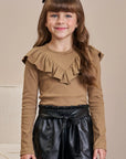 Blusa em Canelado Liz 89804 Infanti Infantil Menina