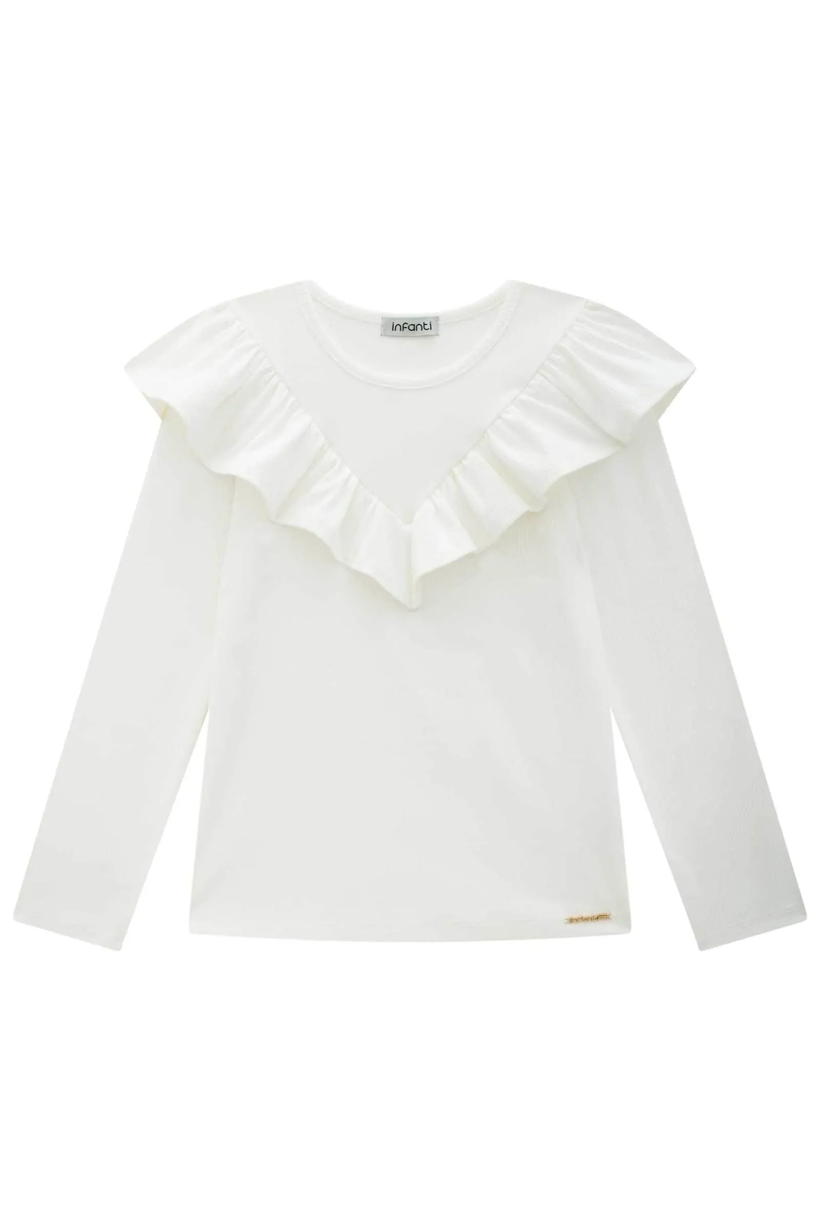 Blusa em Canelado Liz 89804 Infanti Infantil Menina