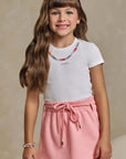 Blusa em Canelado Liz 93464 Infanti Infantil Menina