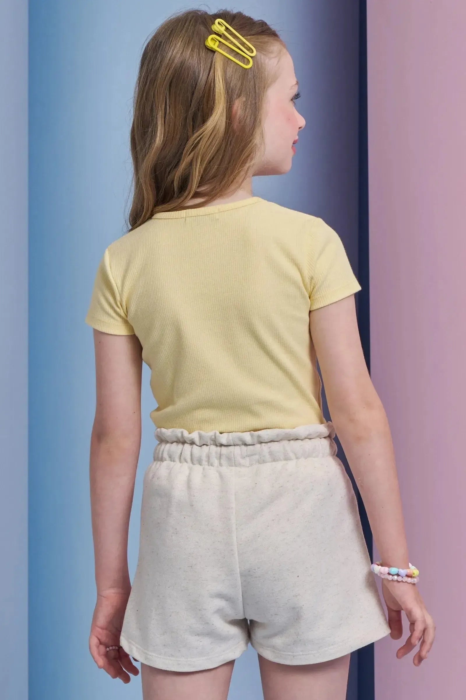 Blusa em Canelado Liz 94359 Infanti Infantil Menina