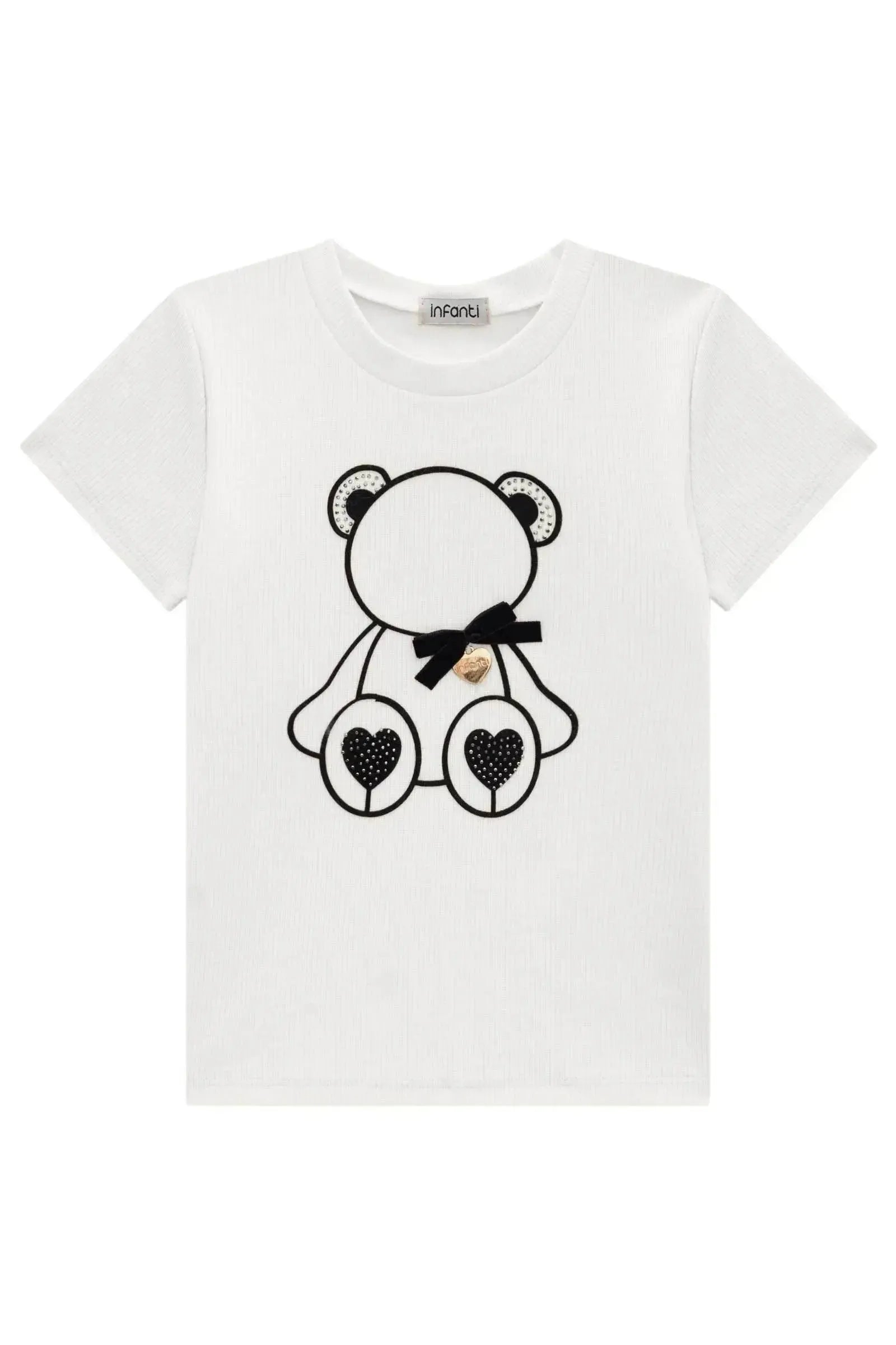 Blusa em Canelado Liz 97050 Infanti Infantil Menina