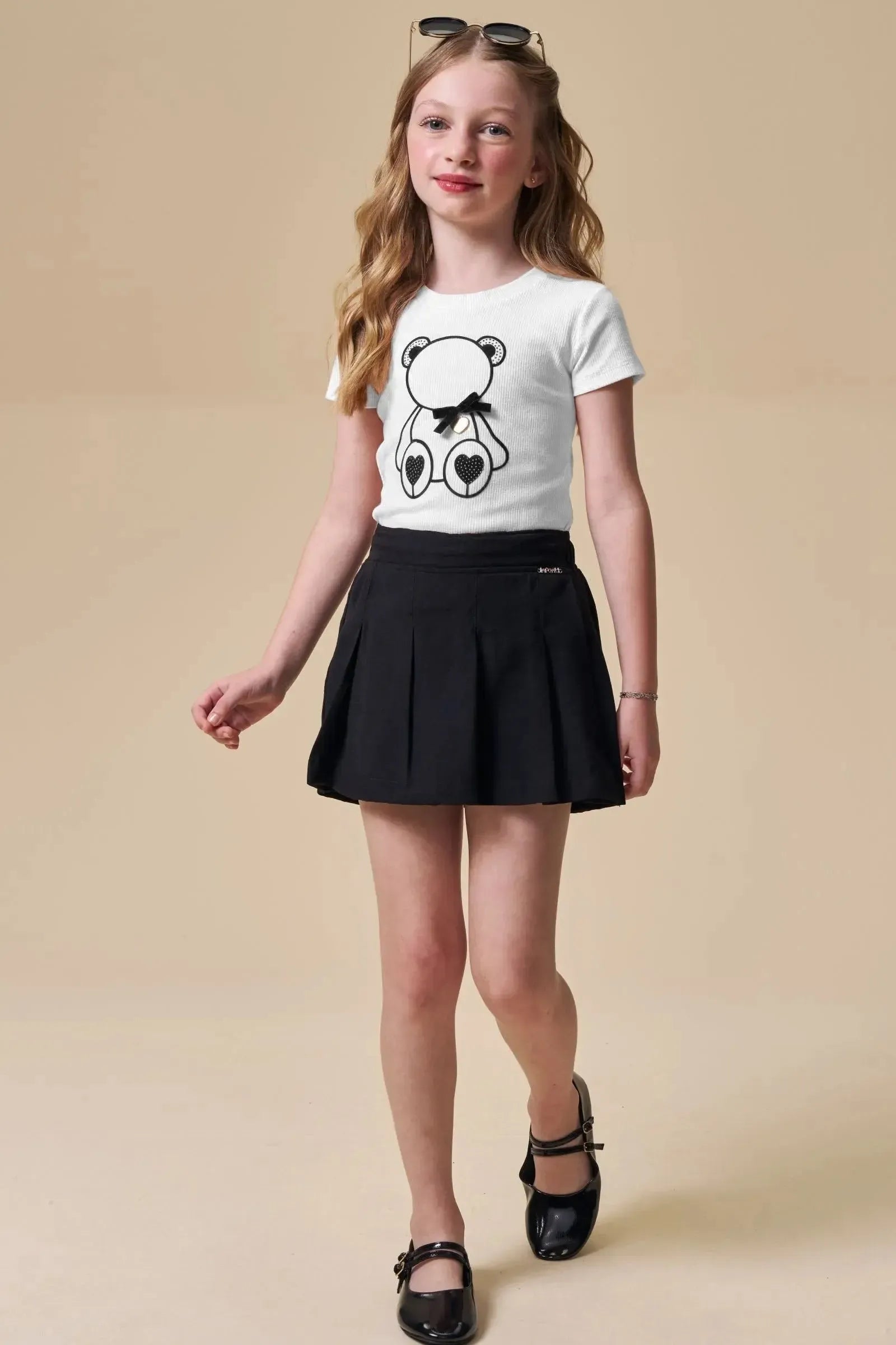 Blusa em Canelado Liz 97050 Infanti Infantil Menina