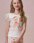 Blusa em Cotton 95759 Infanti Infantil Menina