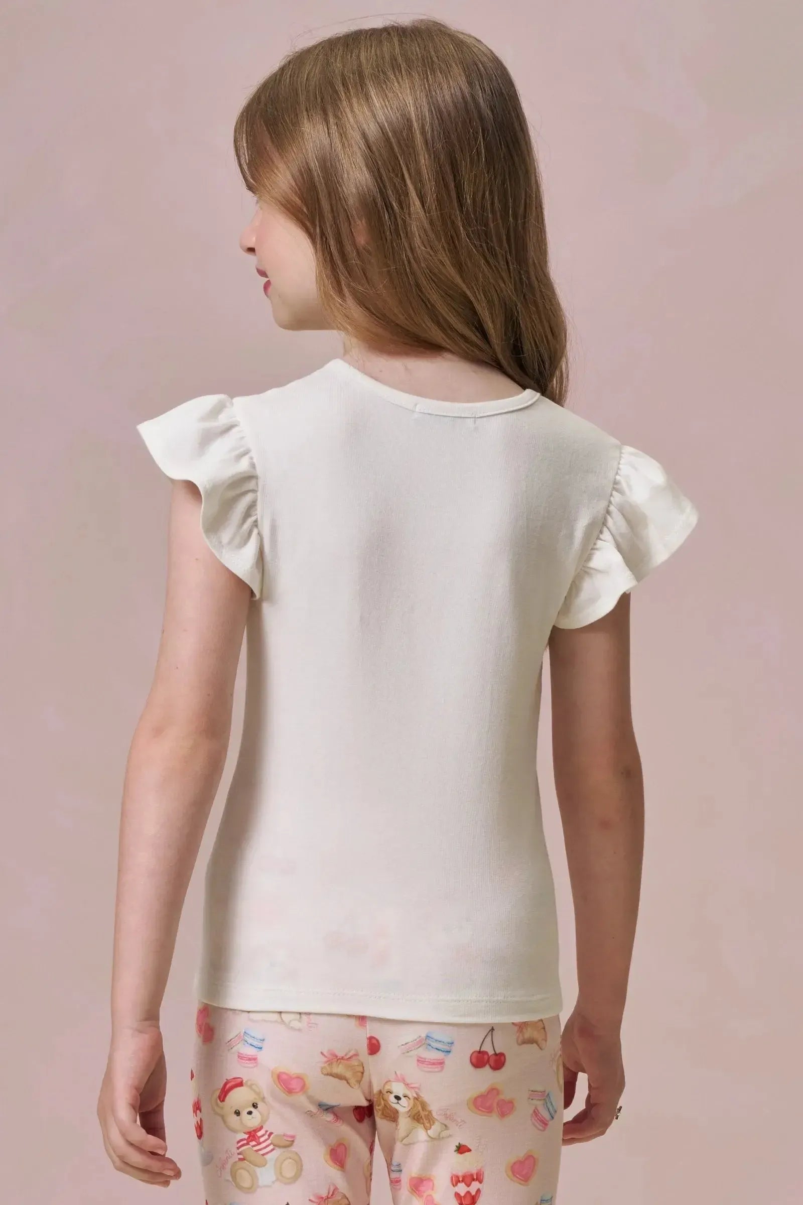 Blusa em Cotton 95759 Infanti Infantil Menina