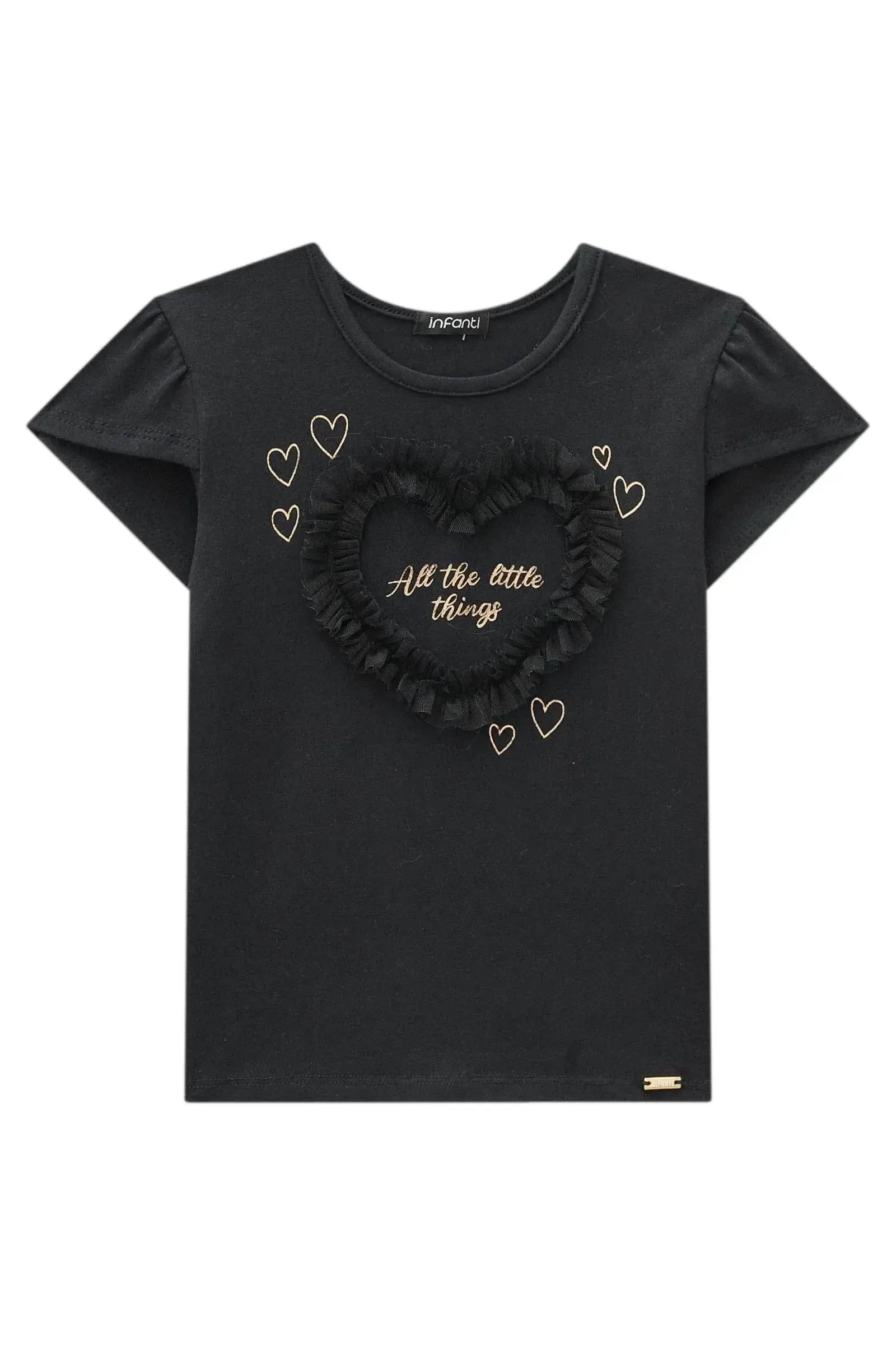 Blusa em Cotton 85292 Infanti Infantil Menina