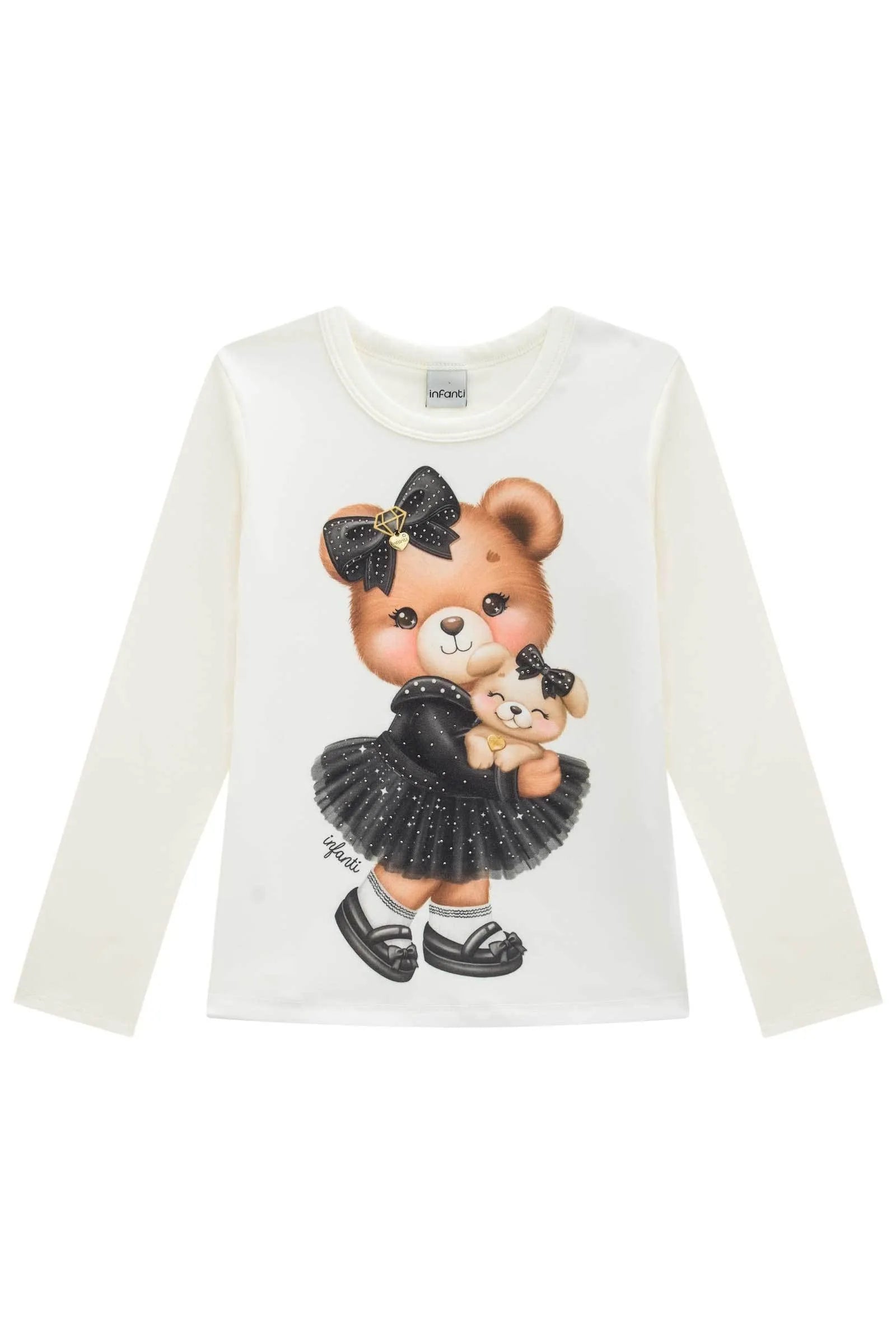 Blusa em Cotton 89466 Infanti Infantil Menina