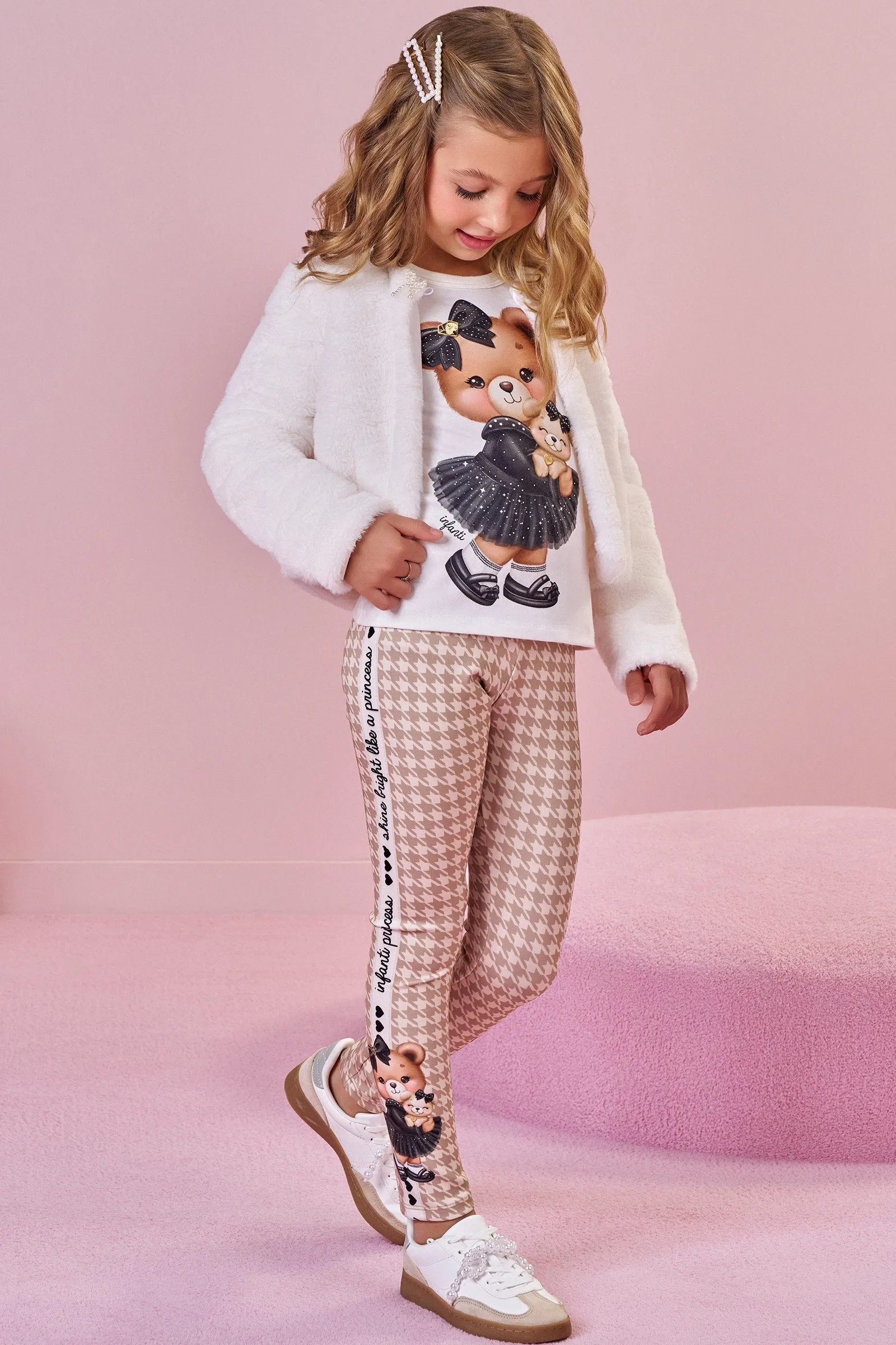 Blusa em Cotton 89466 Infanti Infantil Menina