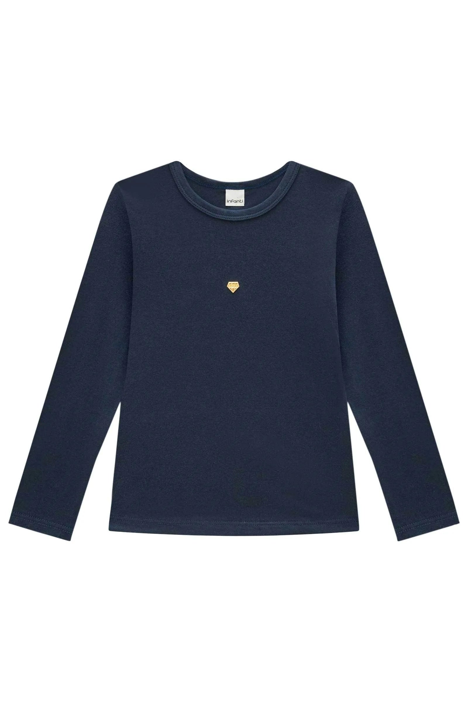 Blusa em Cotton 93619 Infanti Infantil Menina