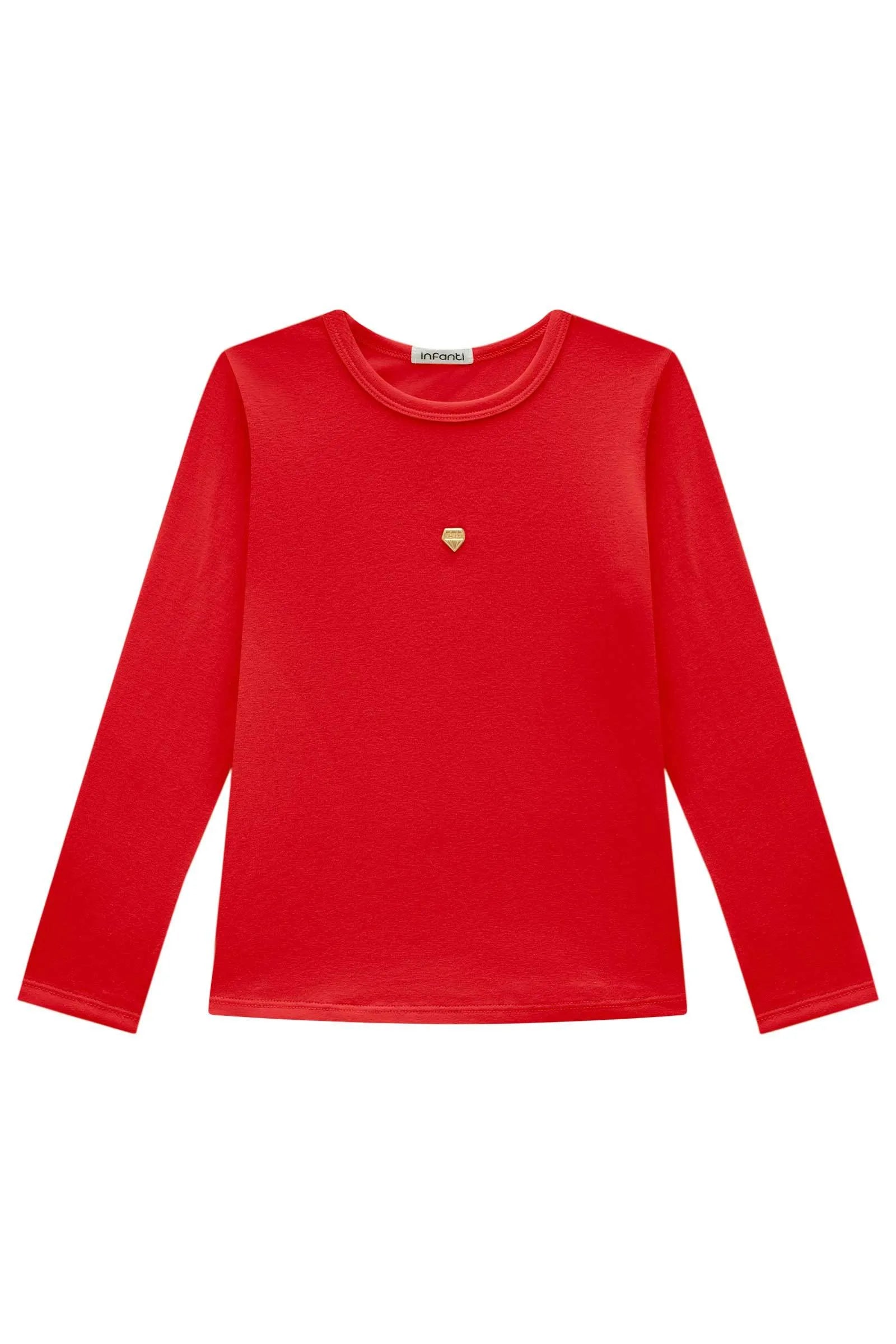 Blusa em Cotton 93621 Infanti Infantil Menina