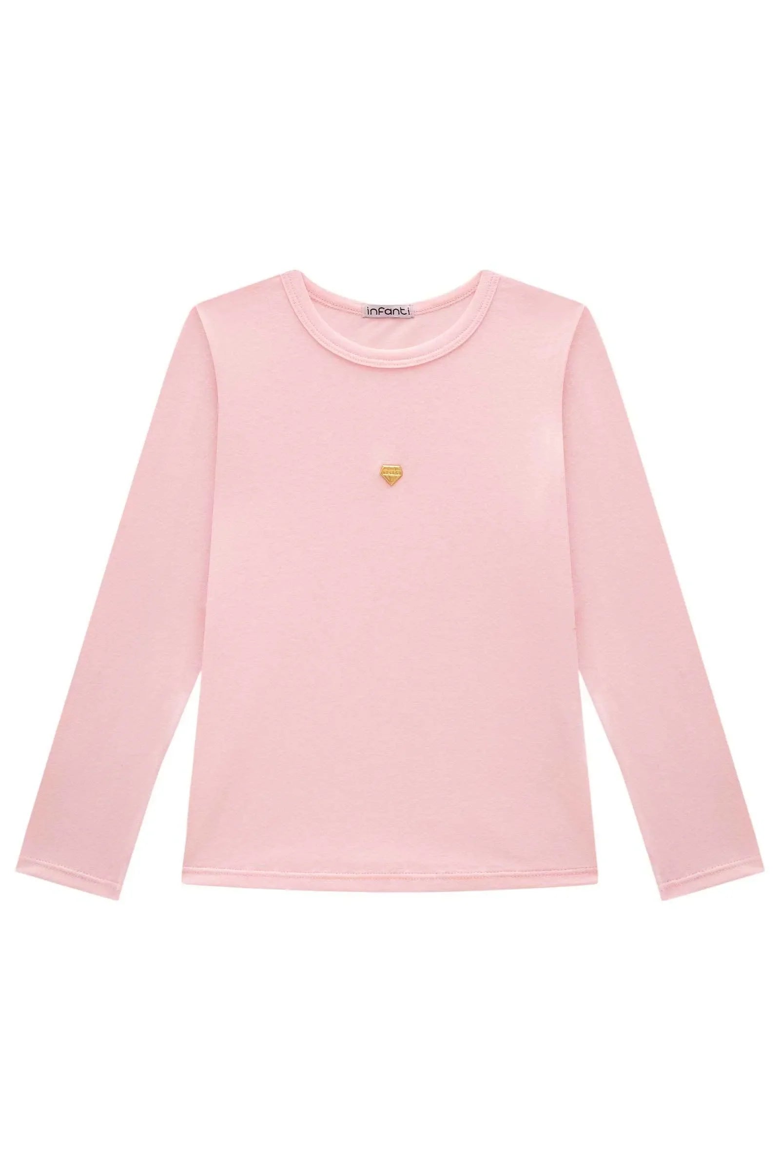 Blusa em Cotton 93621 Infanti Infantil Menina