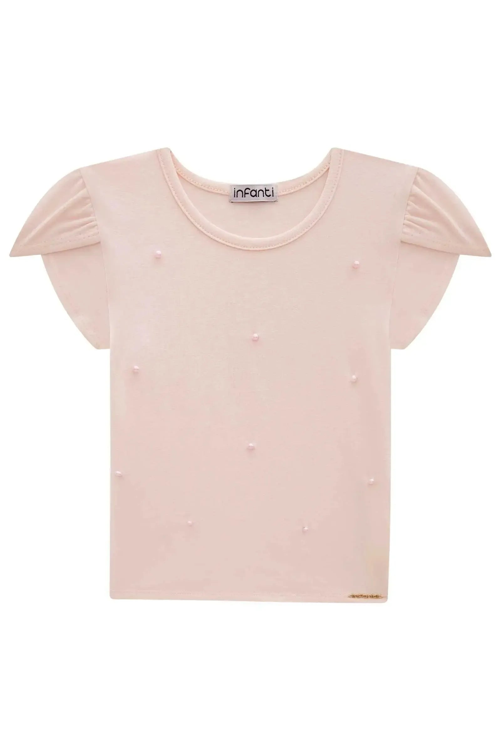 Blusa em Cotton 94635 Infanti Infantil Menina