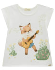 Blusa em Cotton 94647 Infanti Infantil Menina