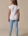 Blusa em Cotton 94647 Infanti Infantil Menina