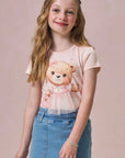 Blusa em Cotton 95689 Infanti Infantil Menina