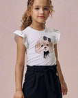 Blusa em Cotton 95762 Infanti Infantil Menina