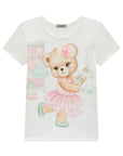 Blusa em Cotton 98077 Infanti Infantil Menina