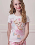 Blusa em Cotton 98077 Infanti Infantil Menina