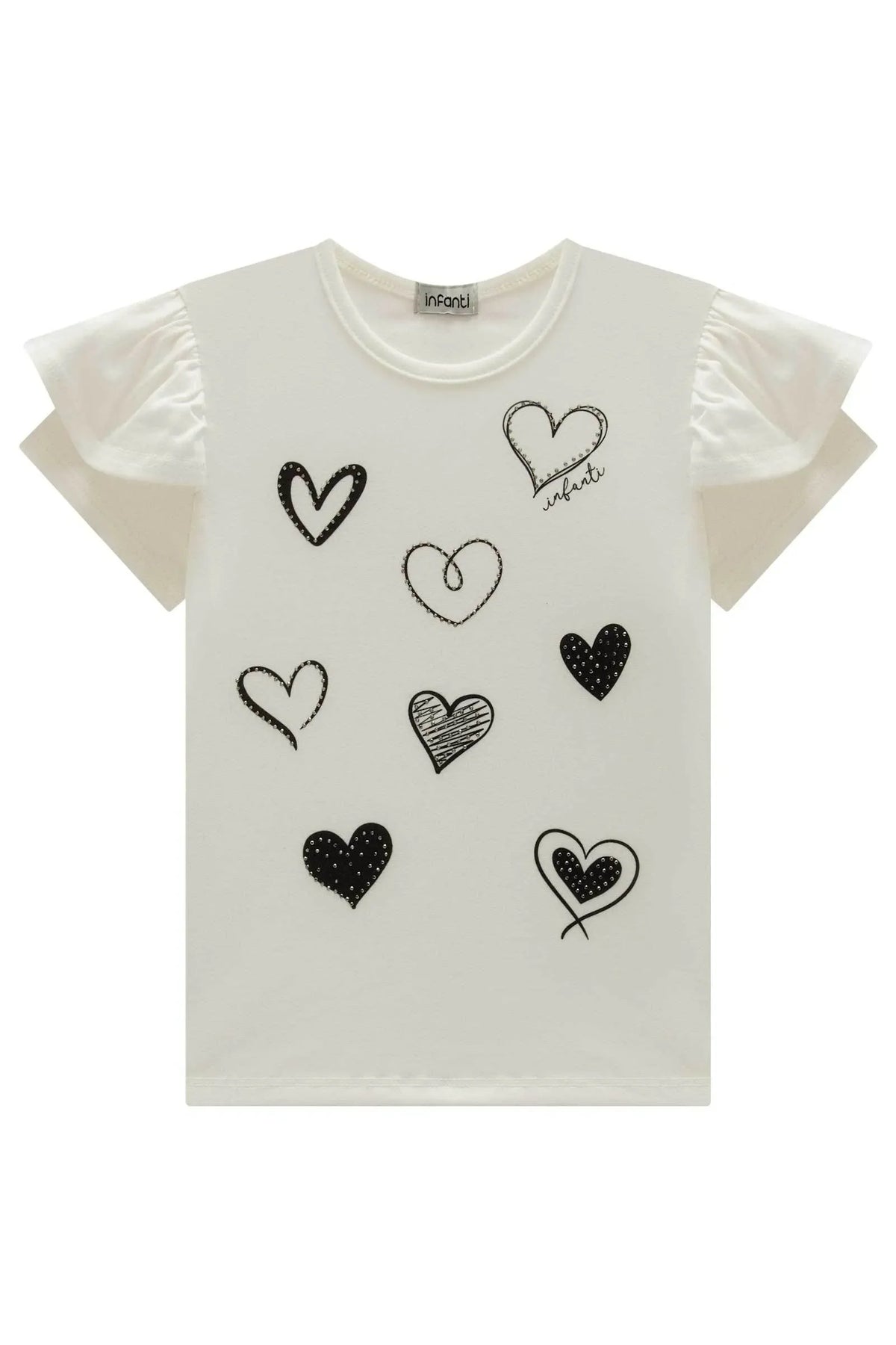 Blusa em Cotton 98985 Infanti Infantil Menina