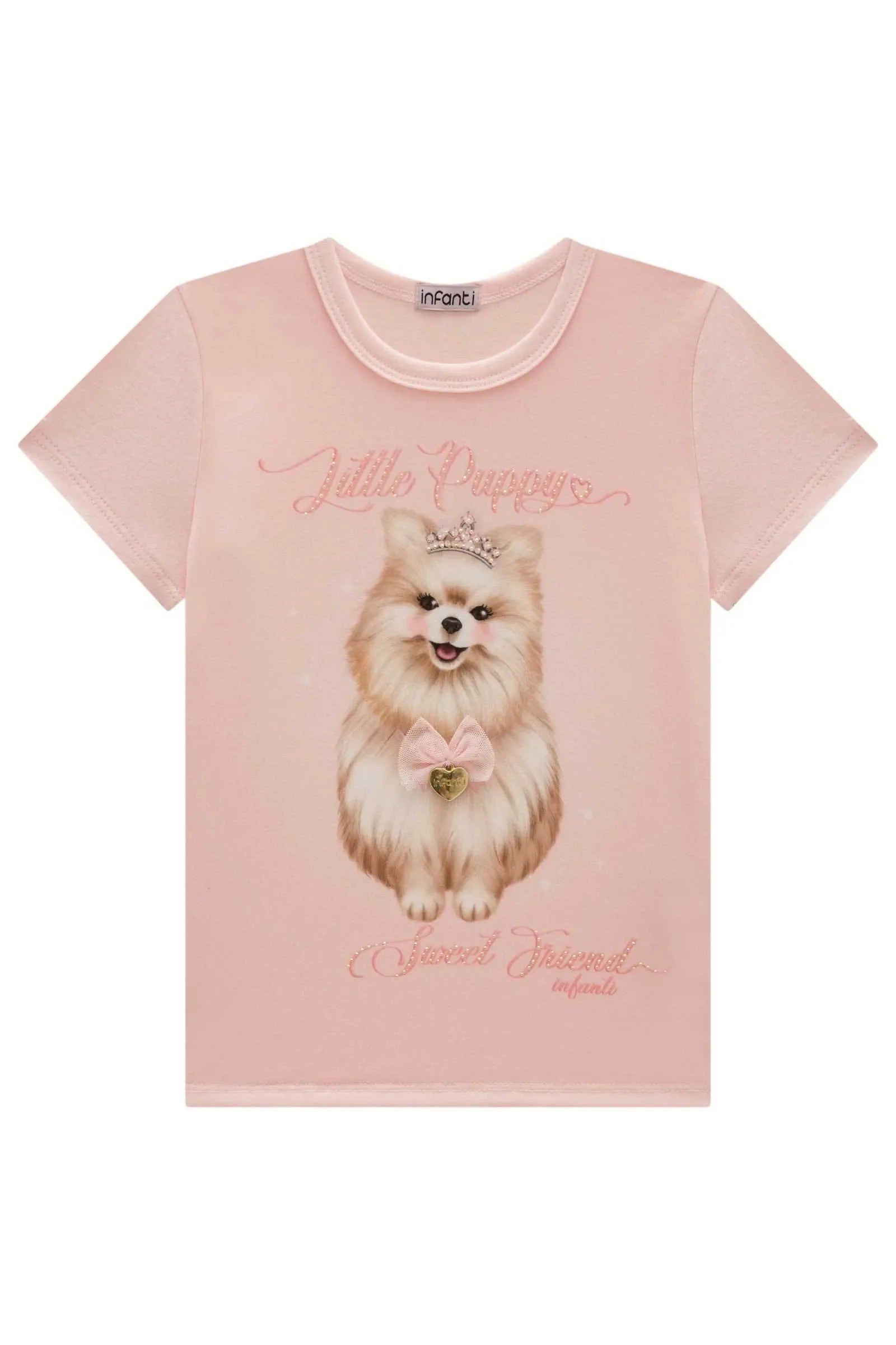 Blusa em Cotton 99392 Infanti Infantil Menina