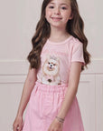 Blusa em Cotton 99392 Infanti Infantil Menina