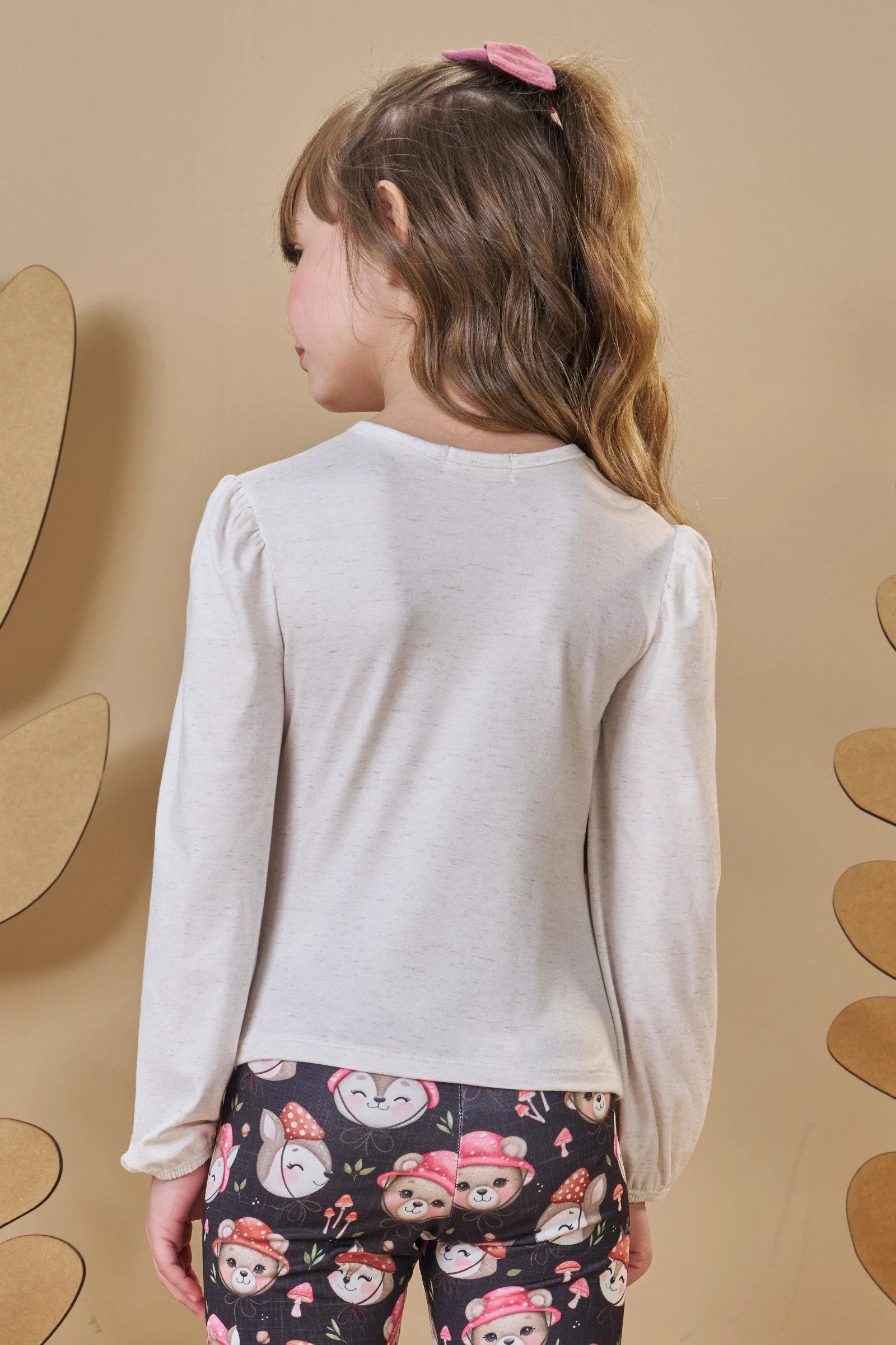 Blusa em Malha Comfy 89412 Infanti Infantil Menina