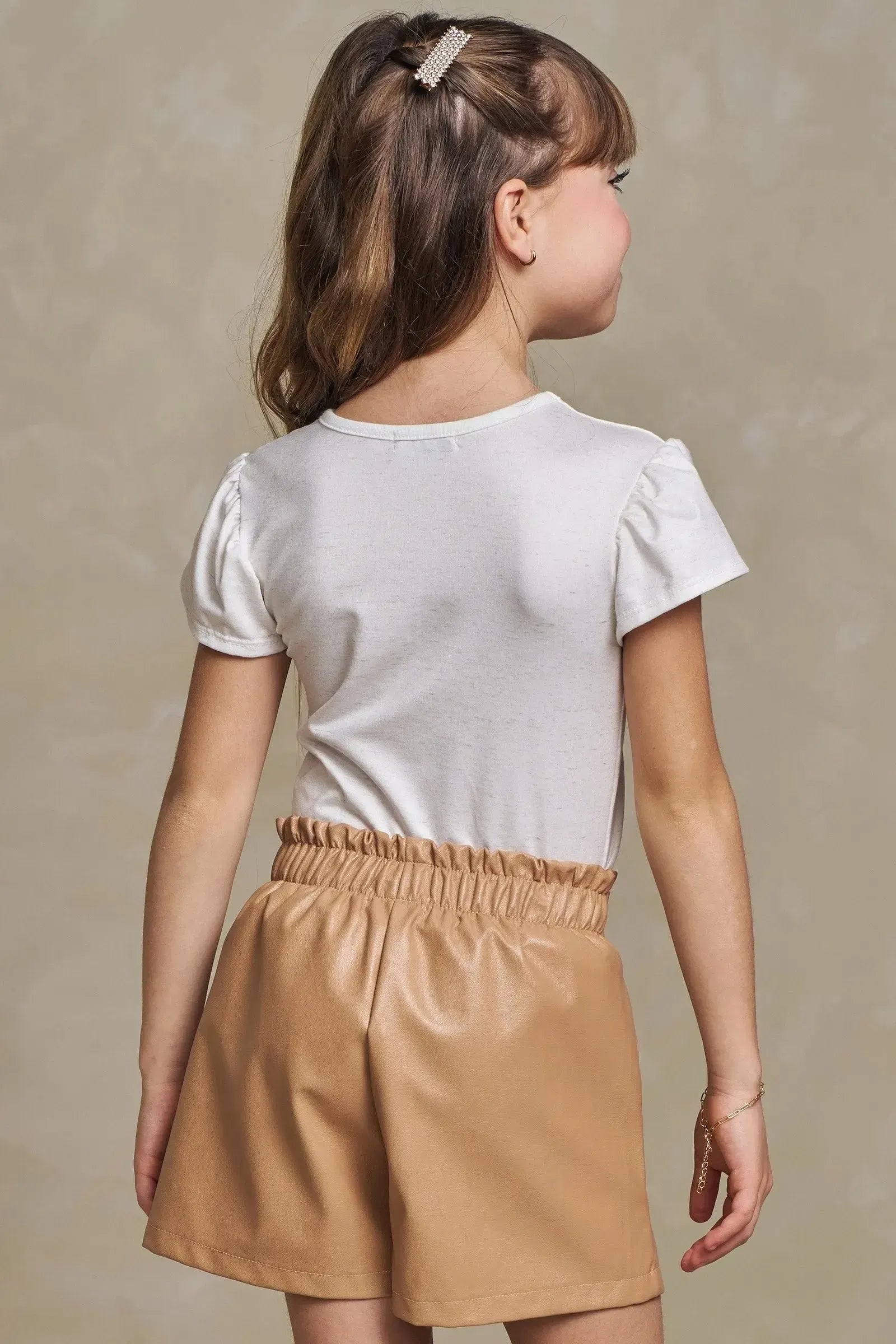 Blusa em Malha Comfy 93459 Infanti Infantil Menina