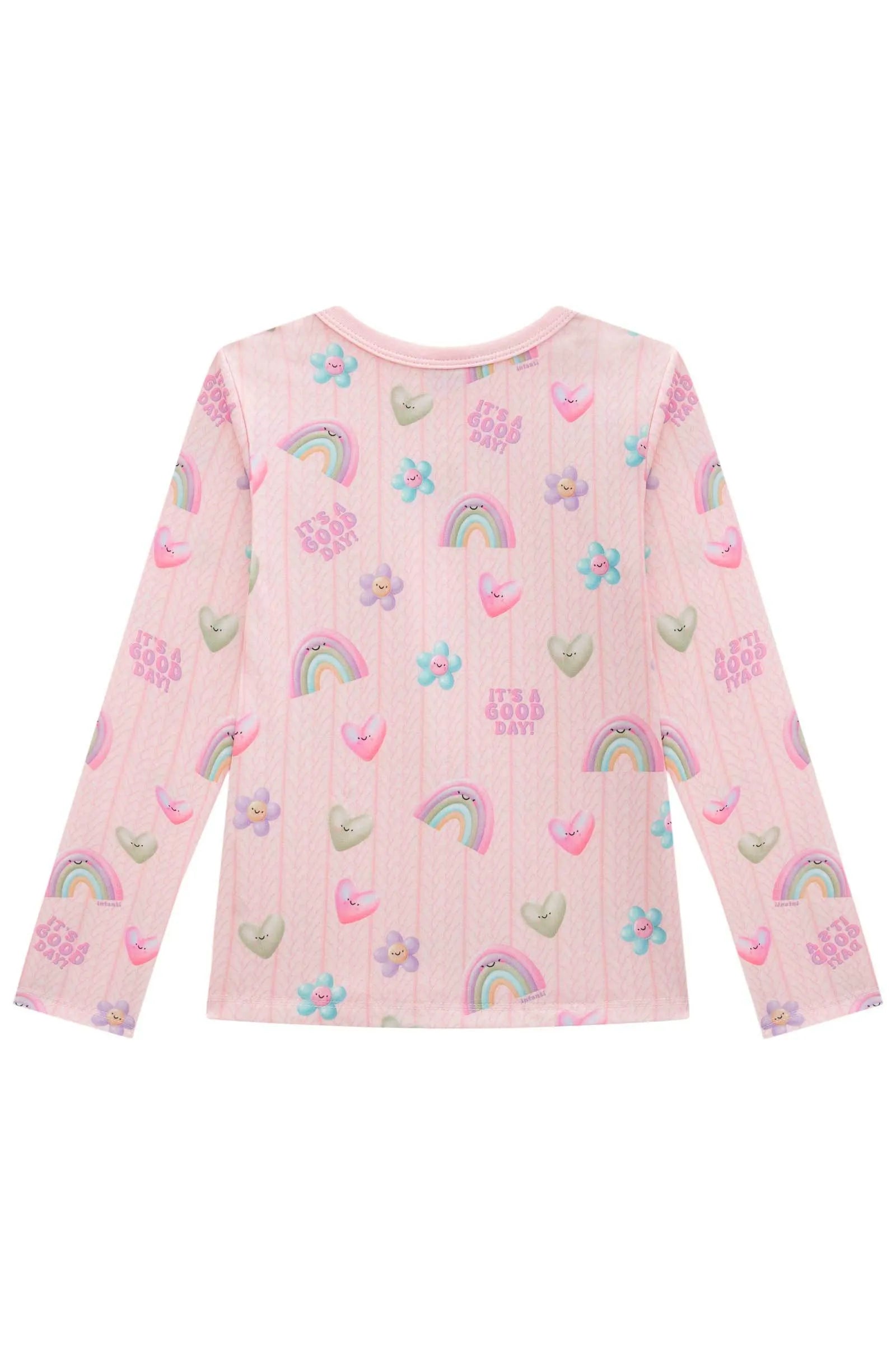 Blusa em Malha Power 89477 Infanti Infantil Menina