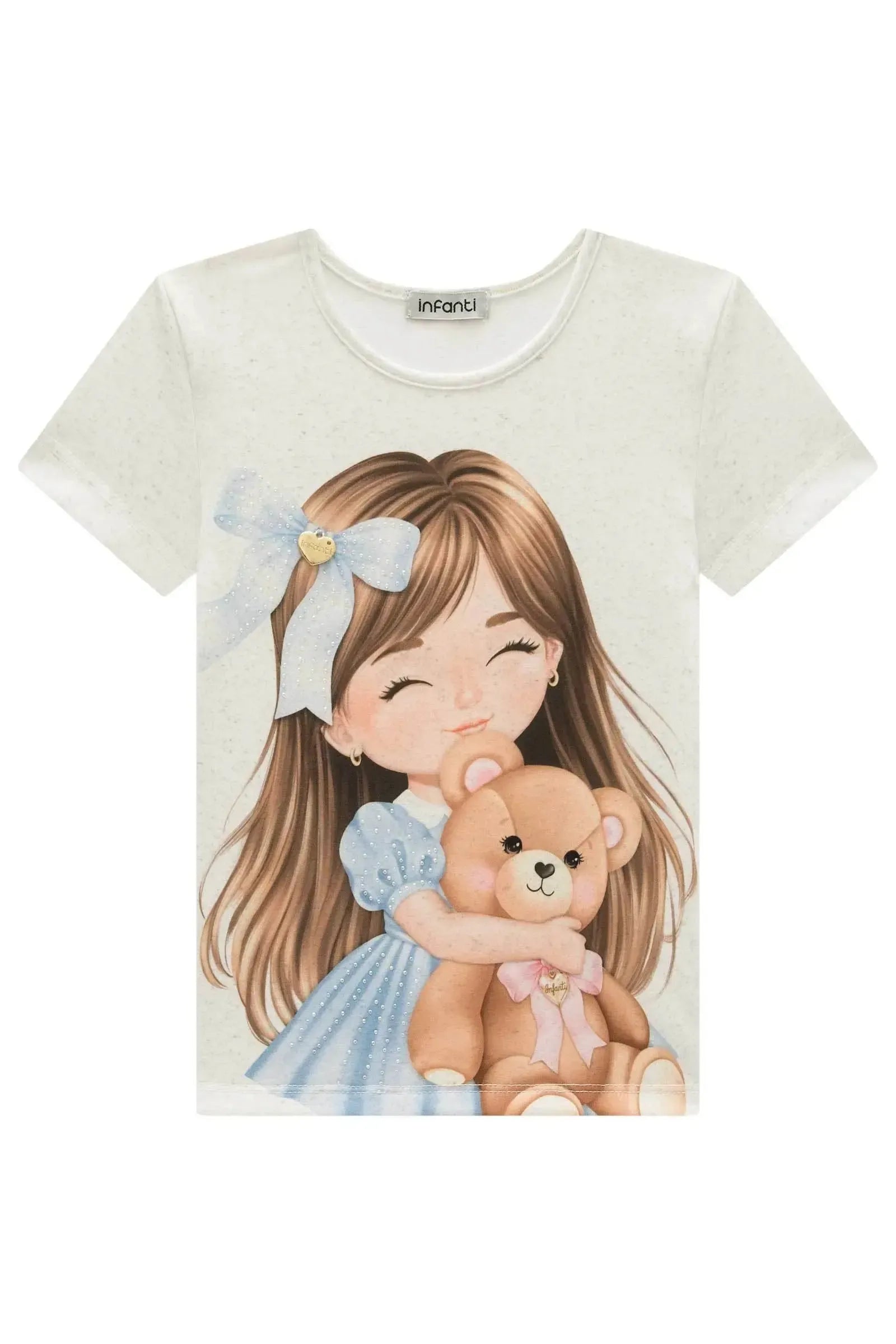 Blusa em Malha Power 95755 Infanti Infantil Menina