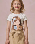 Blusa em Malha Power 95755 Infanti Infantil Menina