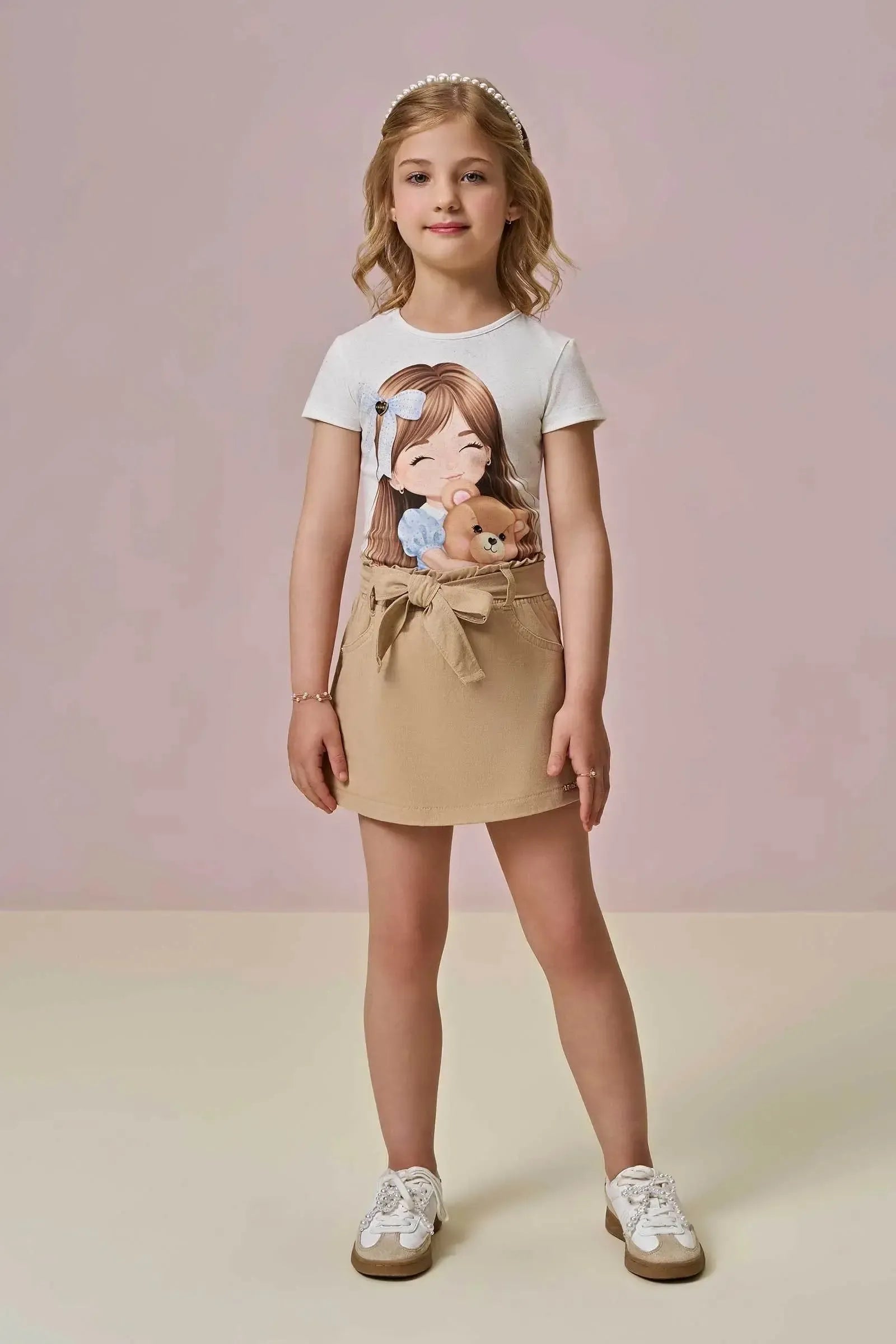 Blusa em Malha Power 95755 Infanti Infantil Menina