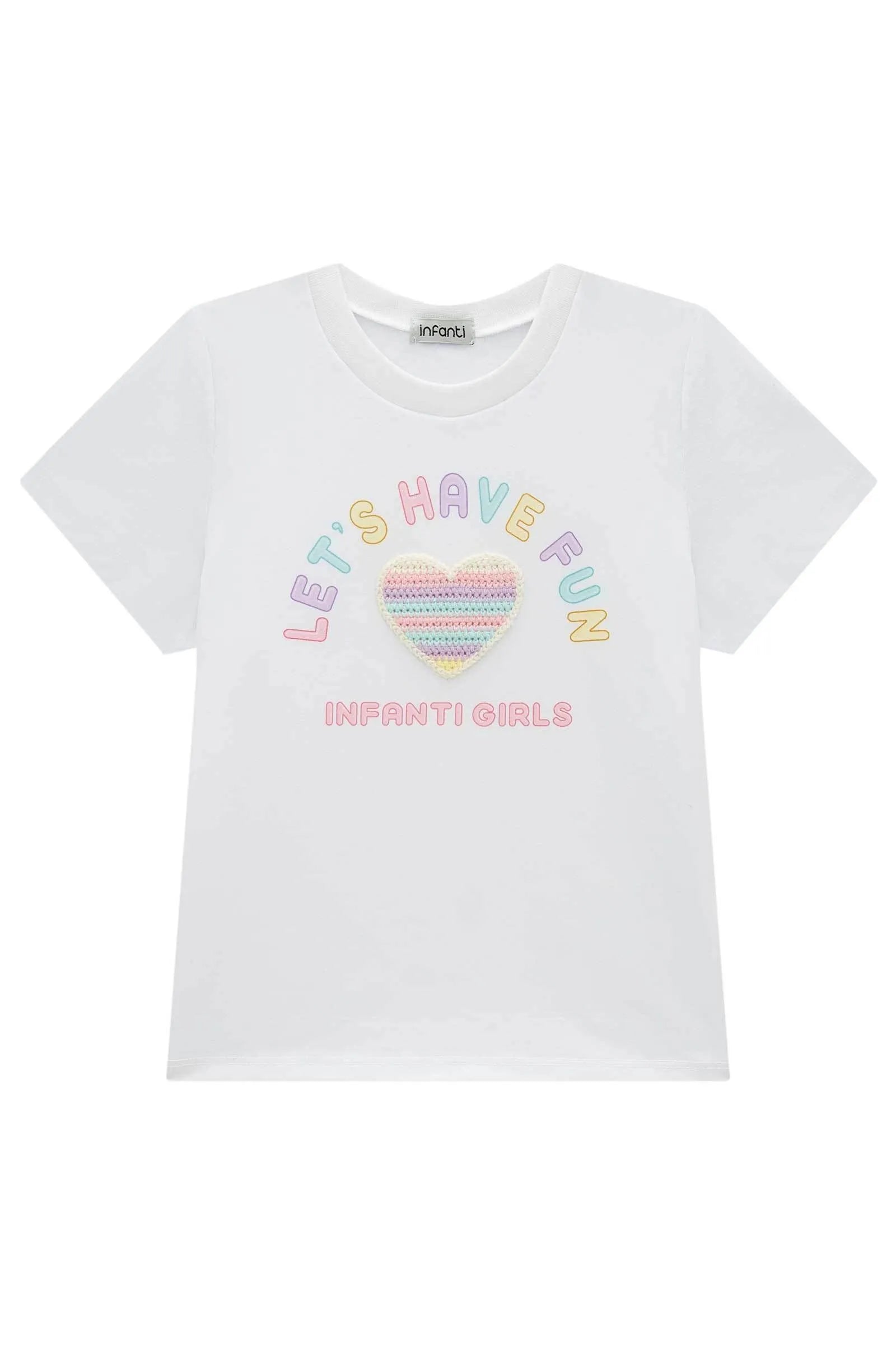 Blusa em Meia Malha 98318 Infanti Infantil Menina
