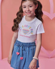 Blusa em Meia Malha 98318 Infanti Infantil Menina