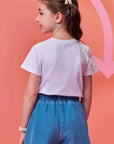Blusa em Meia Malha 98318 Infanti Infantil Menina