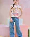Blusa em Meia Malha 83015 Infanti Infantil Menina