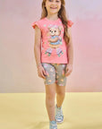 Blusa em Meia Malha 83015 Infanti Infantil Menina