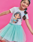 Blusa em Meia Malha 85645 Kukiê Infantil Menina