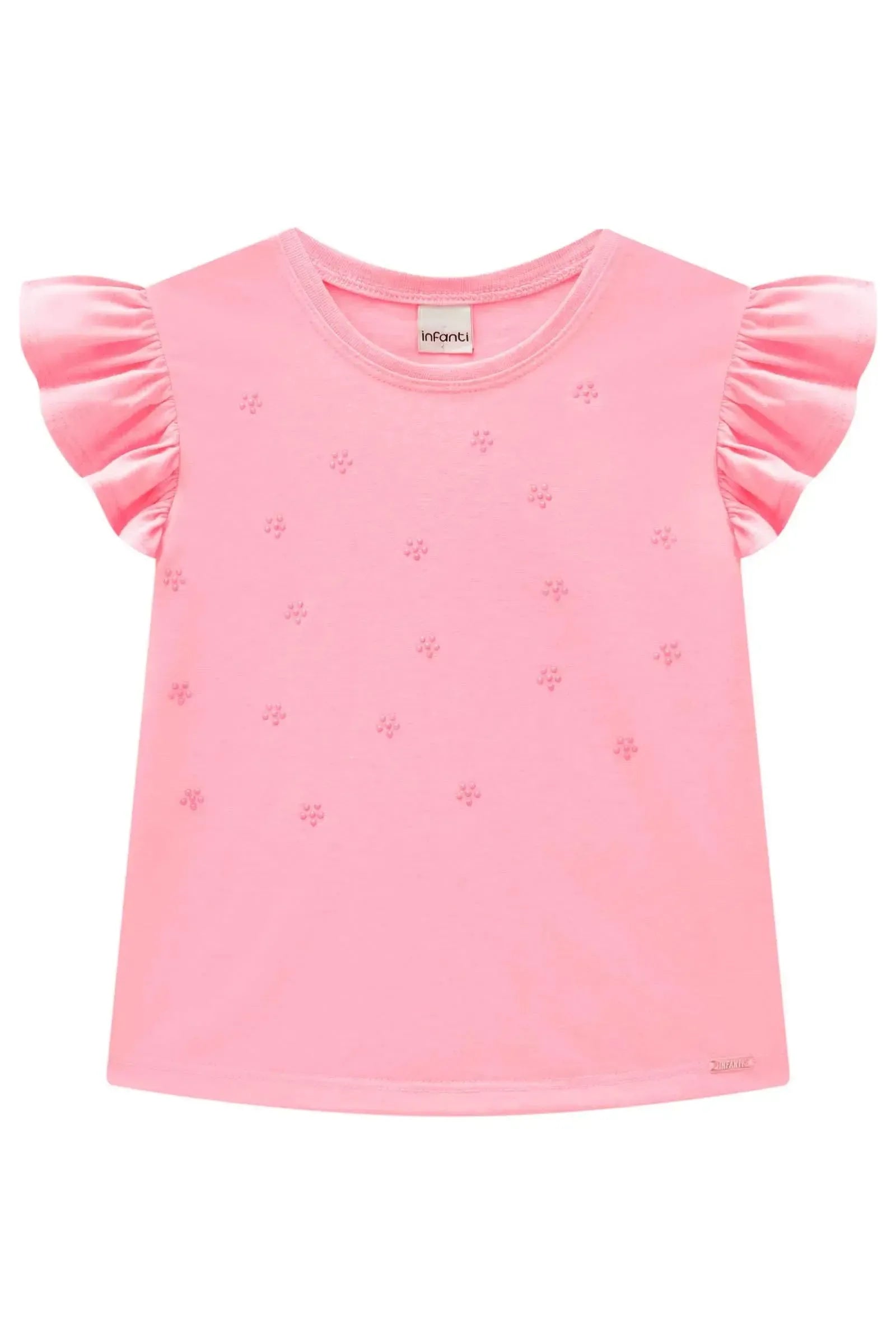 Blusa em Meia Malha 86578 Infanti Infantil Menina
