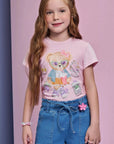 Blusa em Meia Malha 93434 Infanti Infantil Menina