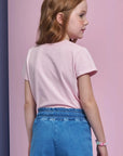 Blusa em Meia Malha 93434 Infanti Infantil Menina