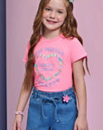 Blusa em Meia Malha 93435 Infanti Infantil Menina