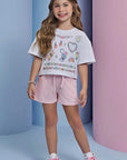 Blusa em Meia Malha 93436 Infanti Infantil Menina