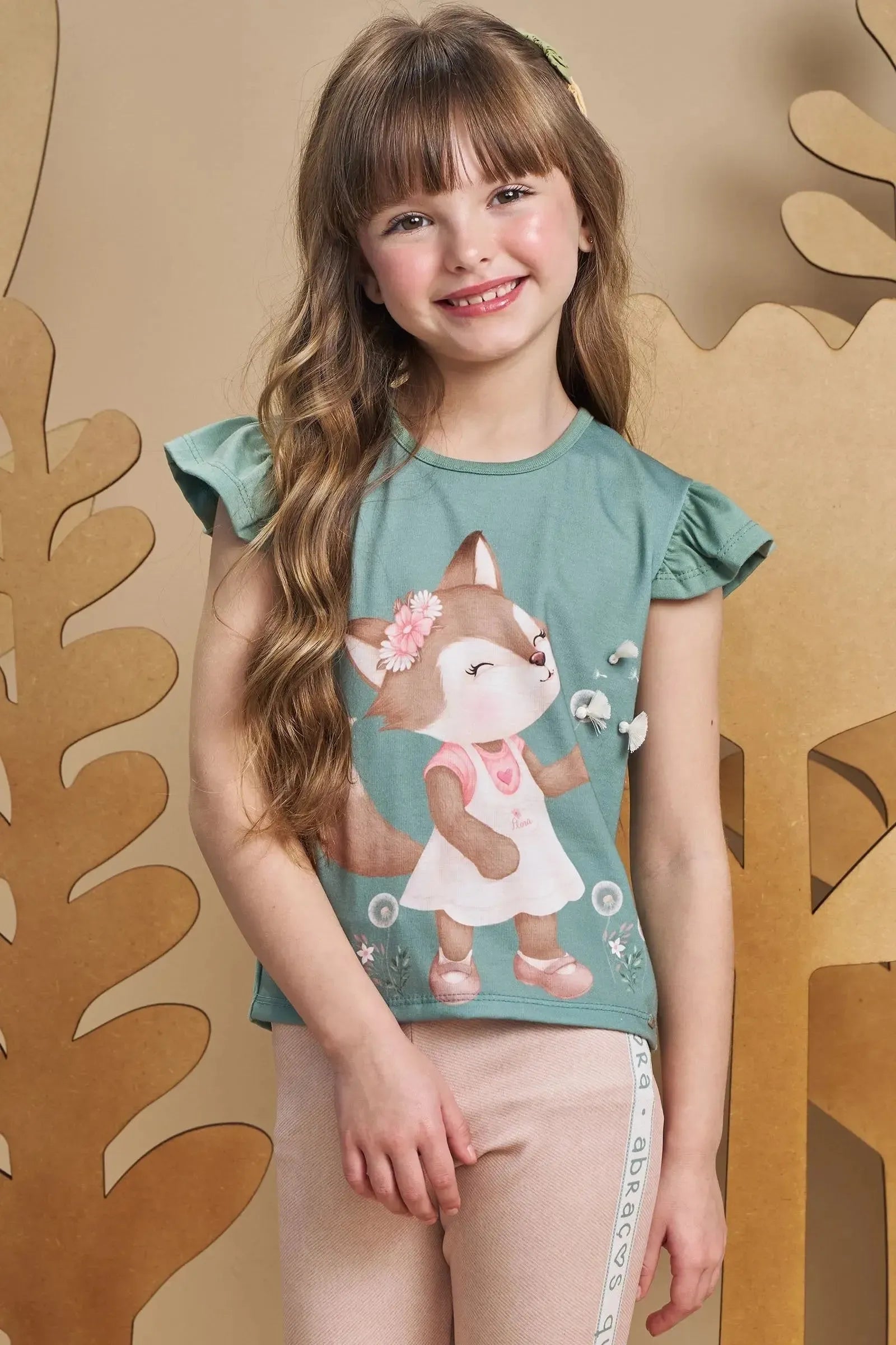 Blusa em Meia Malha 93497 Infanti Infantil Menina