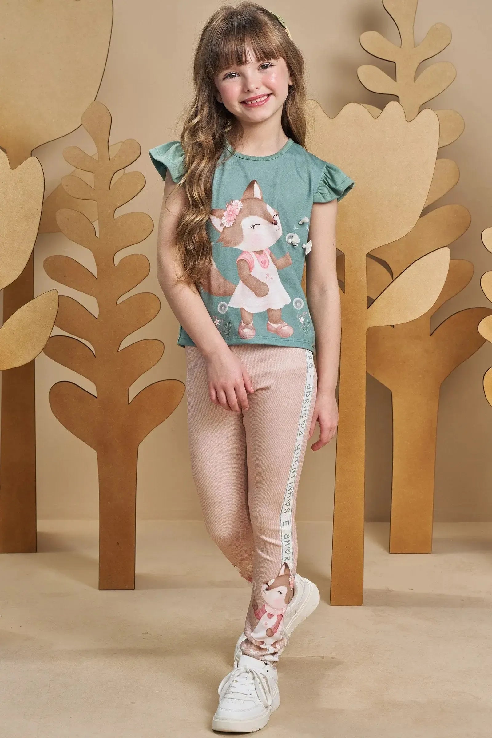 Blusa em Meia Malha 93497 Infanti Infantil Menina