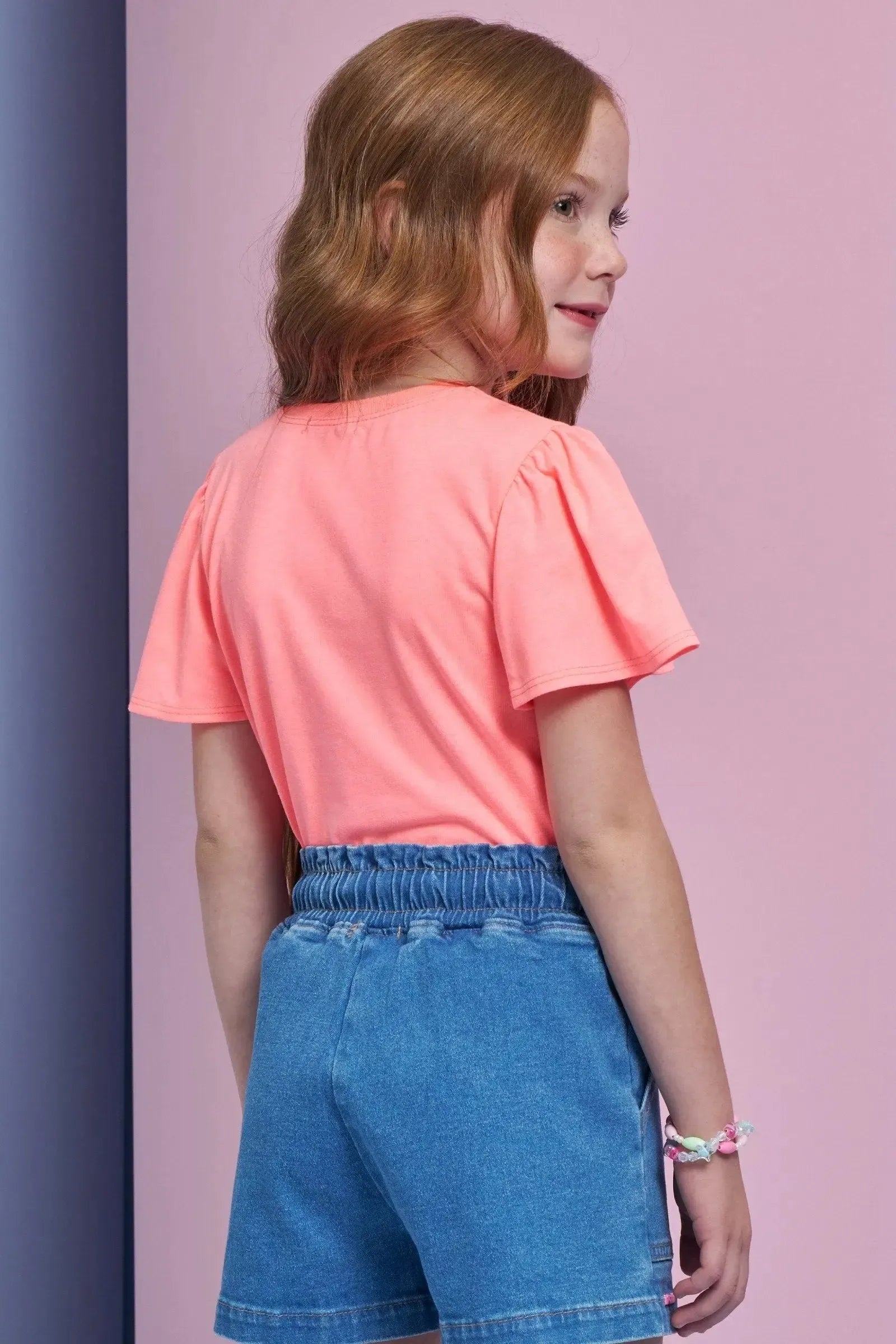 Blusa em Meia Malha 94595 Infanti Infantil Menina