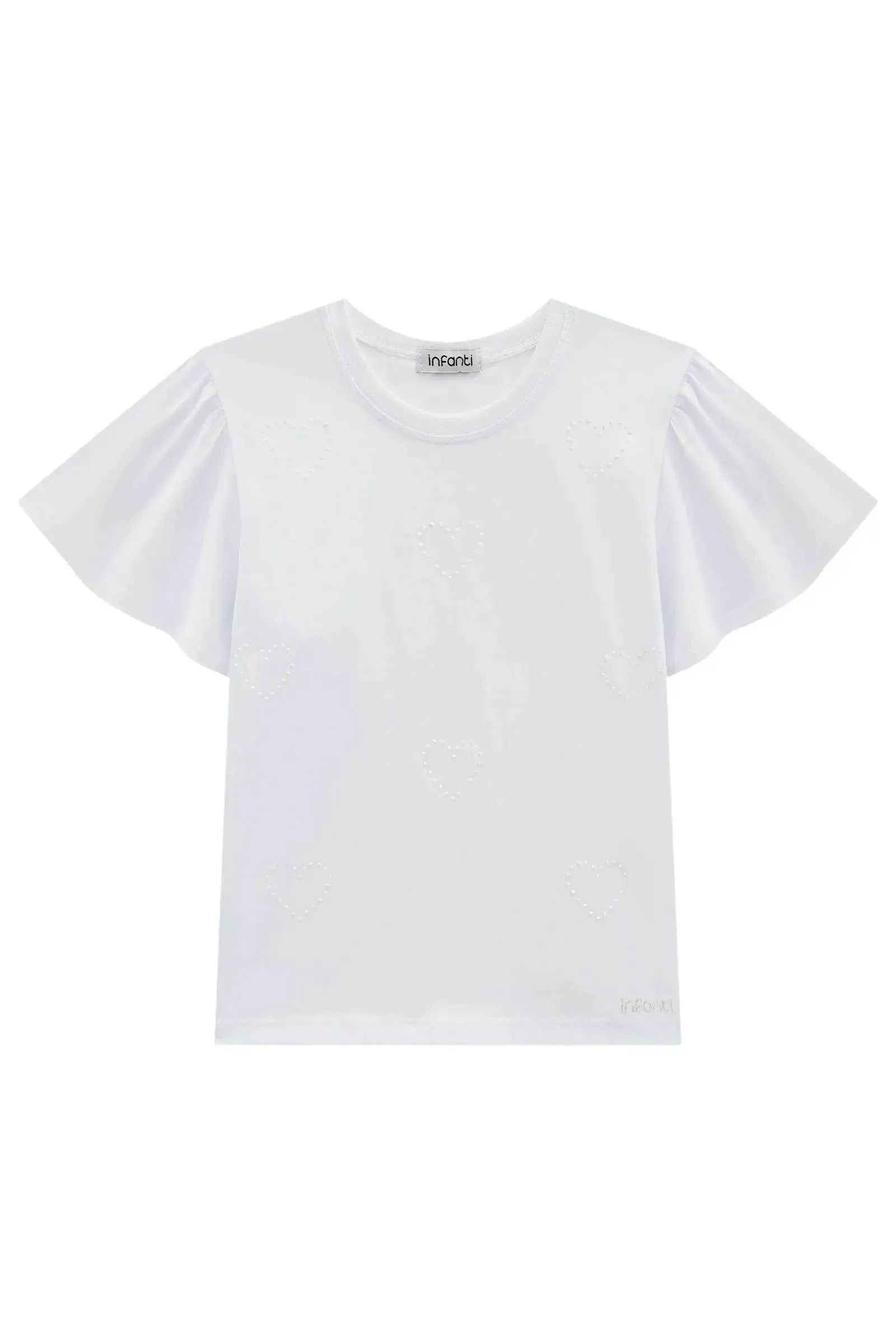 Blusa em Meia Malha 94595 Infanti Infantil Menina