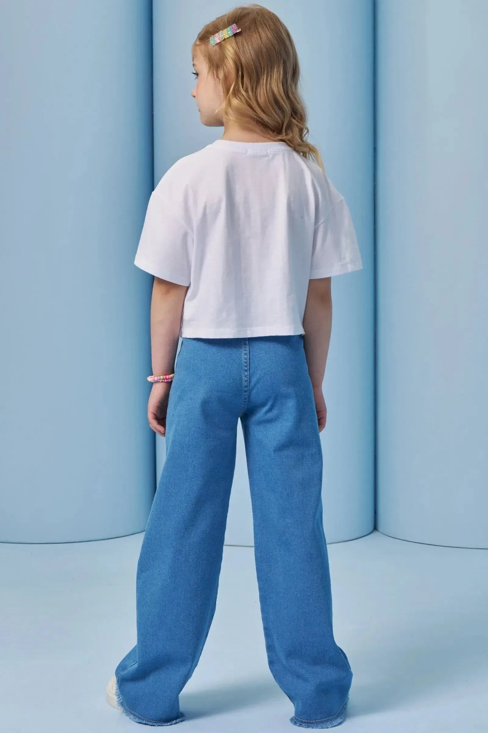 Blusa em Meia Malha 94596 Infanti Infantil Menina