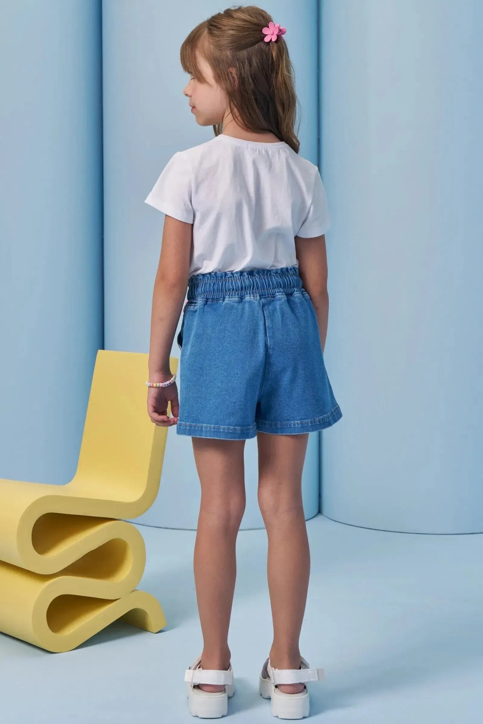 Blusa em Meia Malha 94598 Infanti Infantil Menina