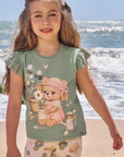 Blusa em Meia Malha 94646 Infanti Infantil Menina