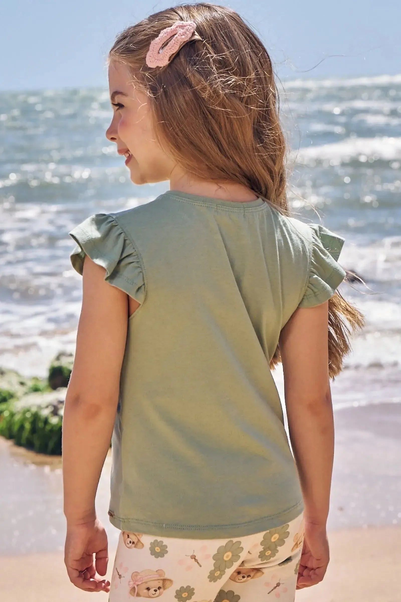 Blusa em Meia Malha 94646 Infanti Infantil Menina