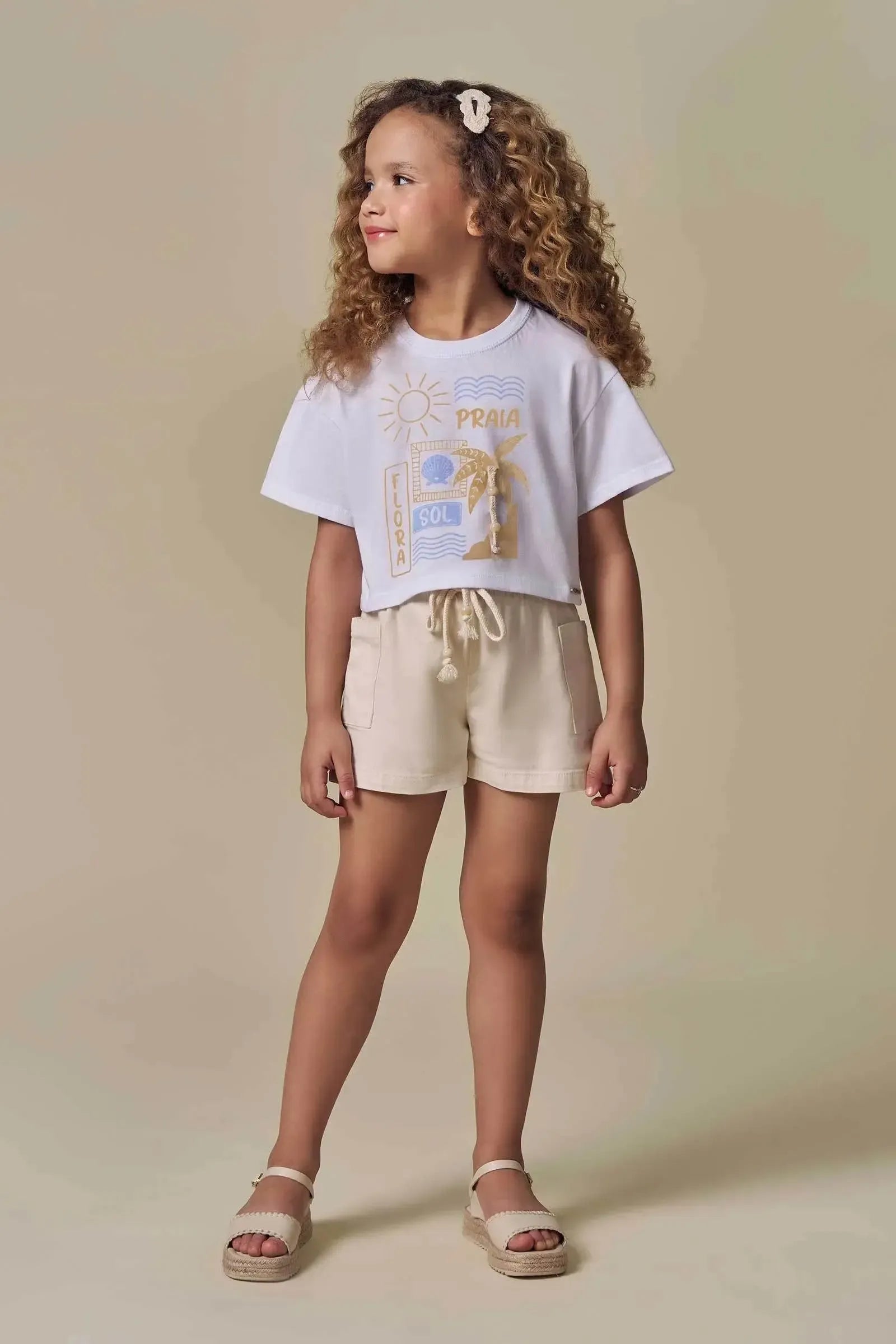 Blusa em Meia Malha 94654 Infanti Infantil Menina